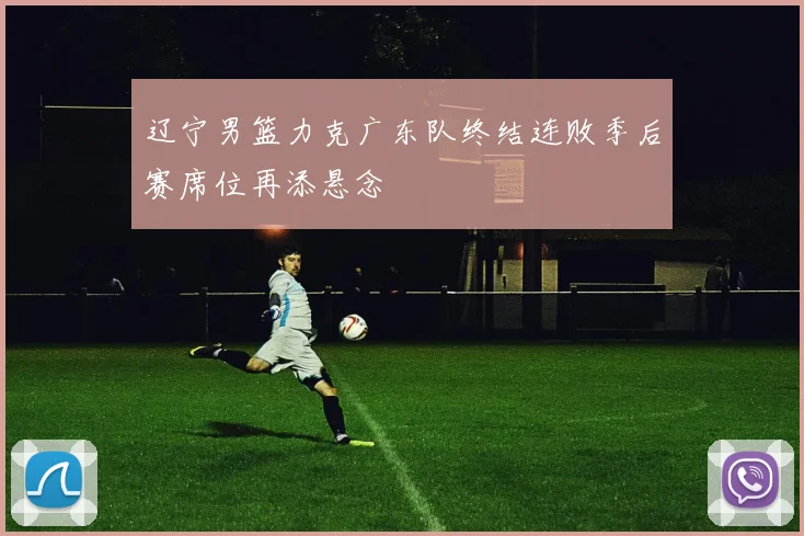 辽宁男篮力克广东队终结连败季后赛席位再添悬念