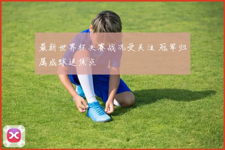 最新世界杯决赛战况受关注 冠军归属成球迷焦点